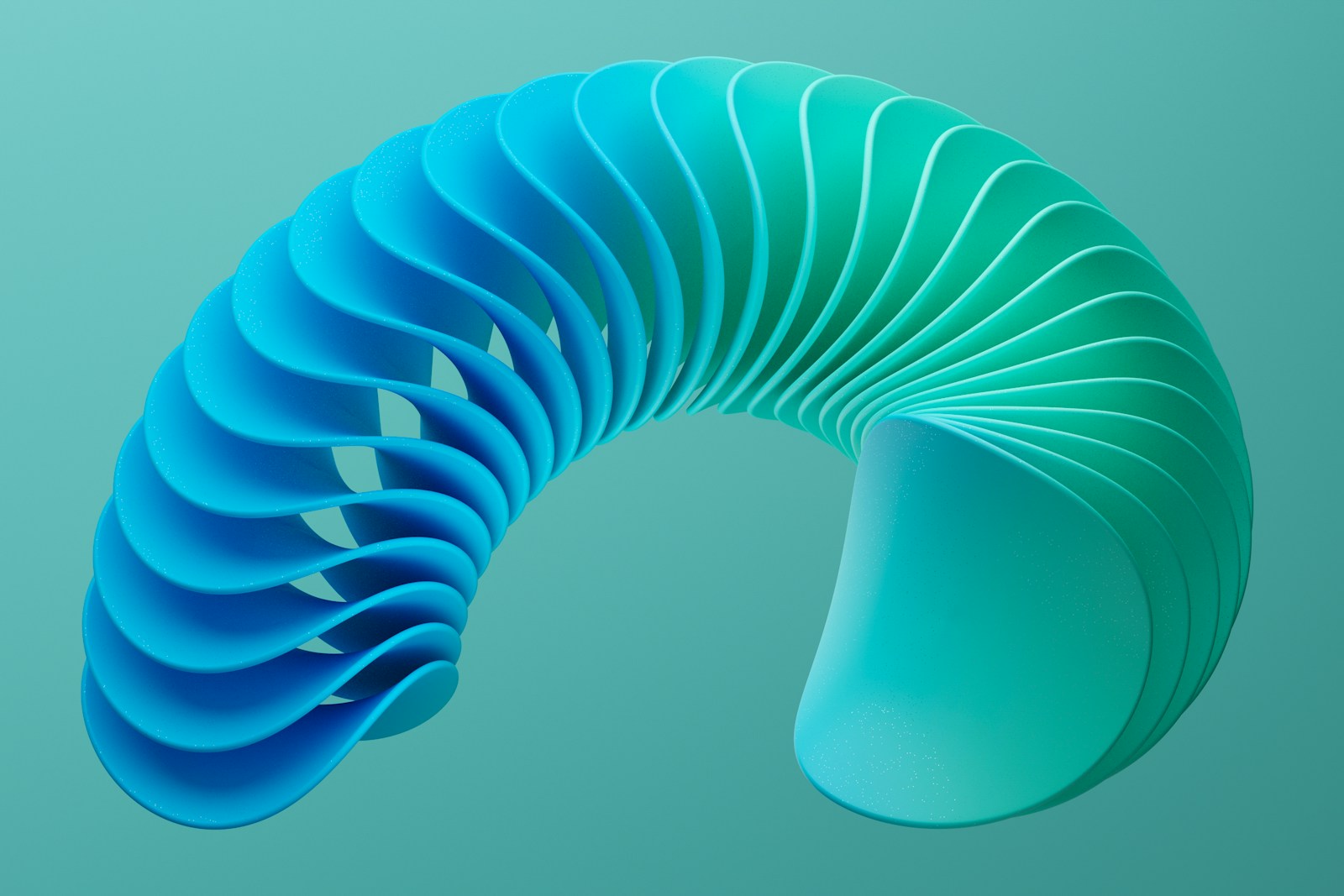 A blue object with a wavy design on it — Azure Maliyet Optimizasyonu: Bulut Harcamalarını %40 Azaltın