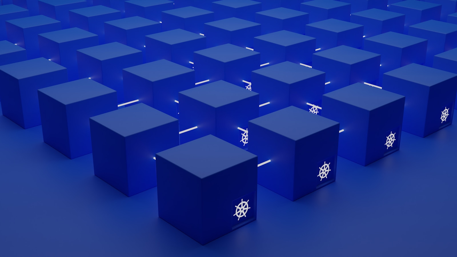 a group of blue boxes — Helm Diyagramlarıyla Kubernetes Uygulama Dağıtımı